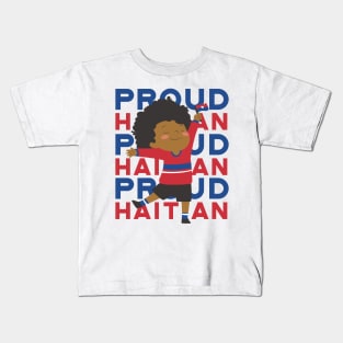 Happy Haitian Flag Day Celebration Haiti Proud Kids T-Shirt